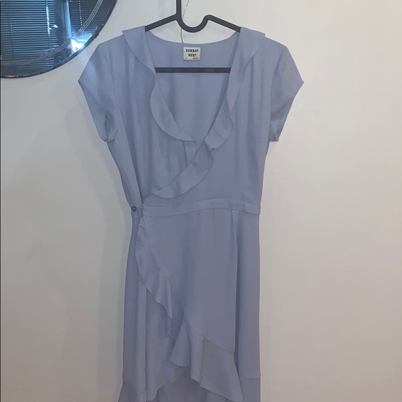 Sunday Best Ruffle Wrap Dress - Picture 6 of 8